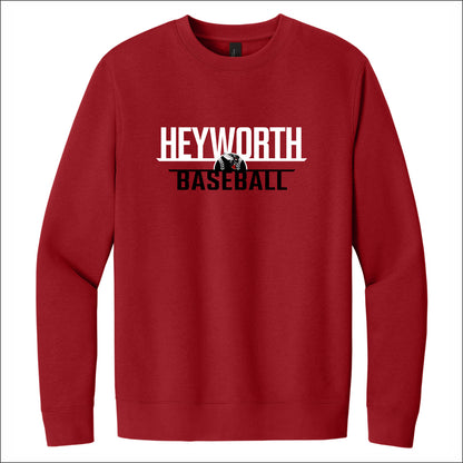 Heyworth Jr High Baseball VIT Crewneck Sweatshirt - Design A