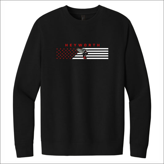 Heyworth Jr High Baseball VIT Crewneck Sweatshirt - Design B