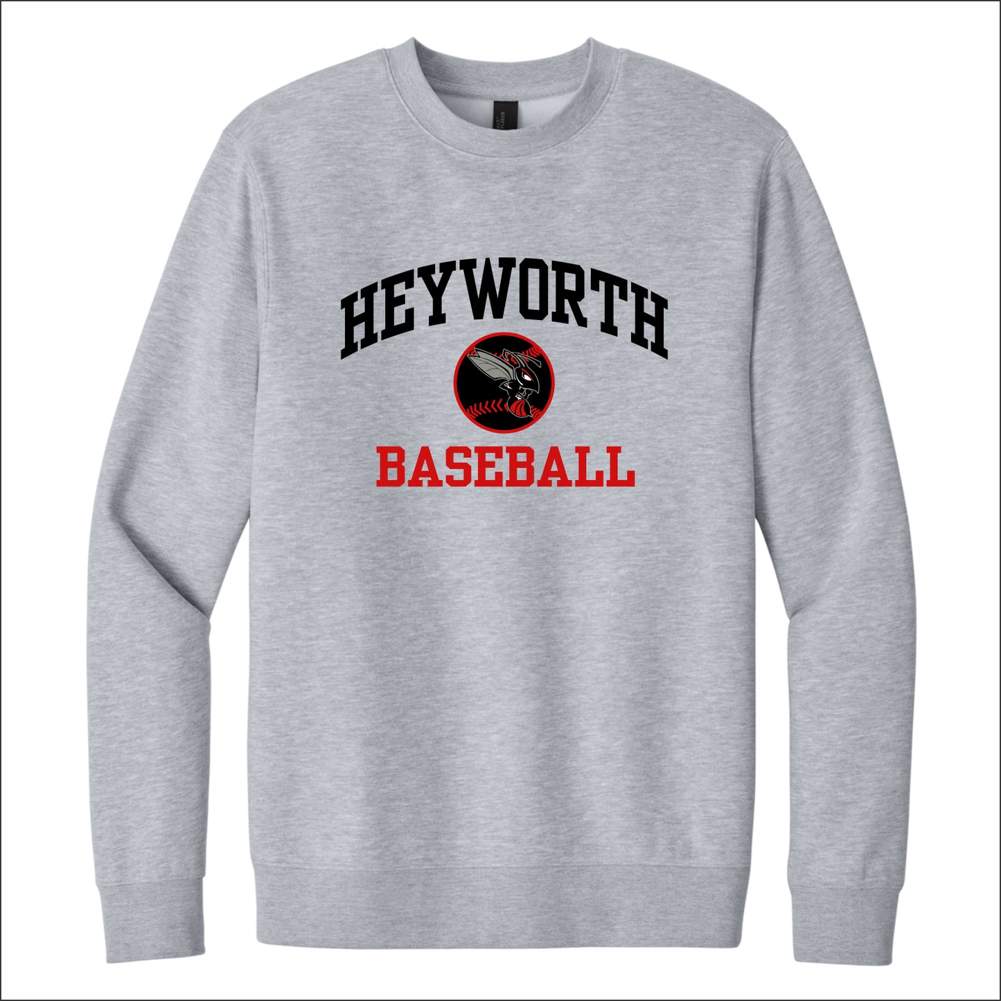 Heyworth Jr High Baseball VIT Crewneck Sweatshirt - Design D