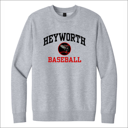 Heyworth Jr High Baseball VIT Crewneck Sweatshirt - Design D
