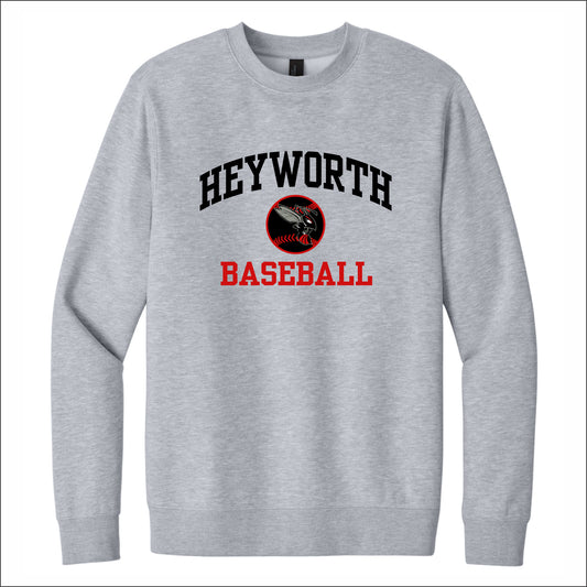 Heyworth Jr High Baseball VIT Crewneck Sweatshirt - Design D