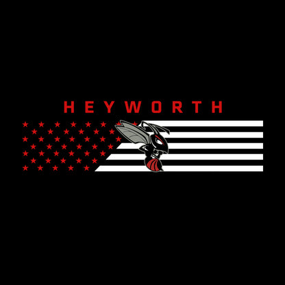 Heyworth Jr High Baseball Unisex Fine Jersey T-Shirt - Design B