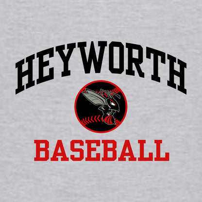 Heyworth Jr High Baseball Unisex Fine Jersey T-Shirt - Design D