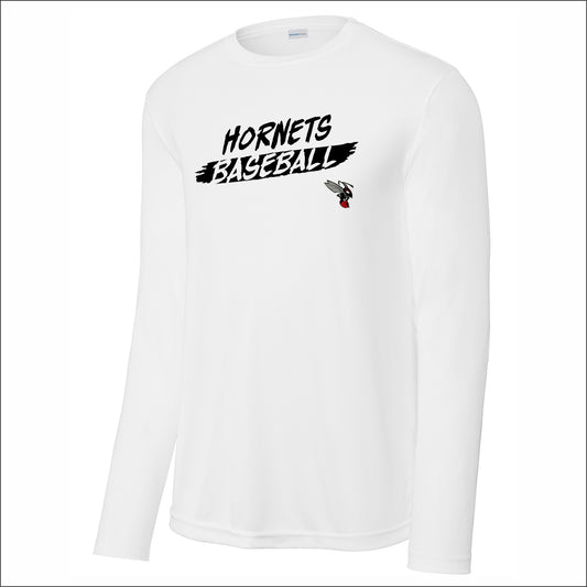 Heyworth Jr High Baseball Performance Long Sleeve T-shirt - Design C
