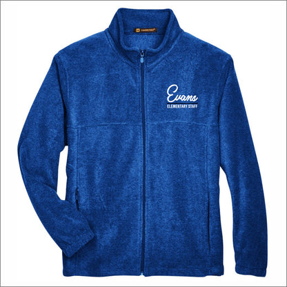 Henry S. Evans Elementary STAFF Fleece Full-Zip Jacket