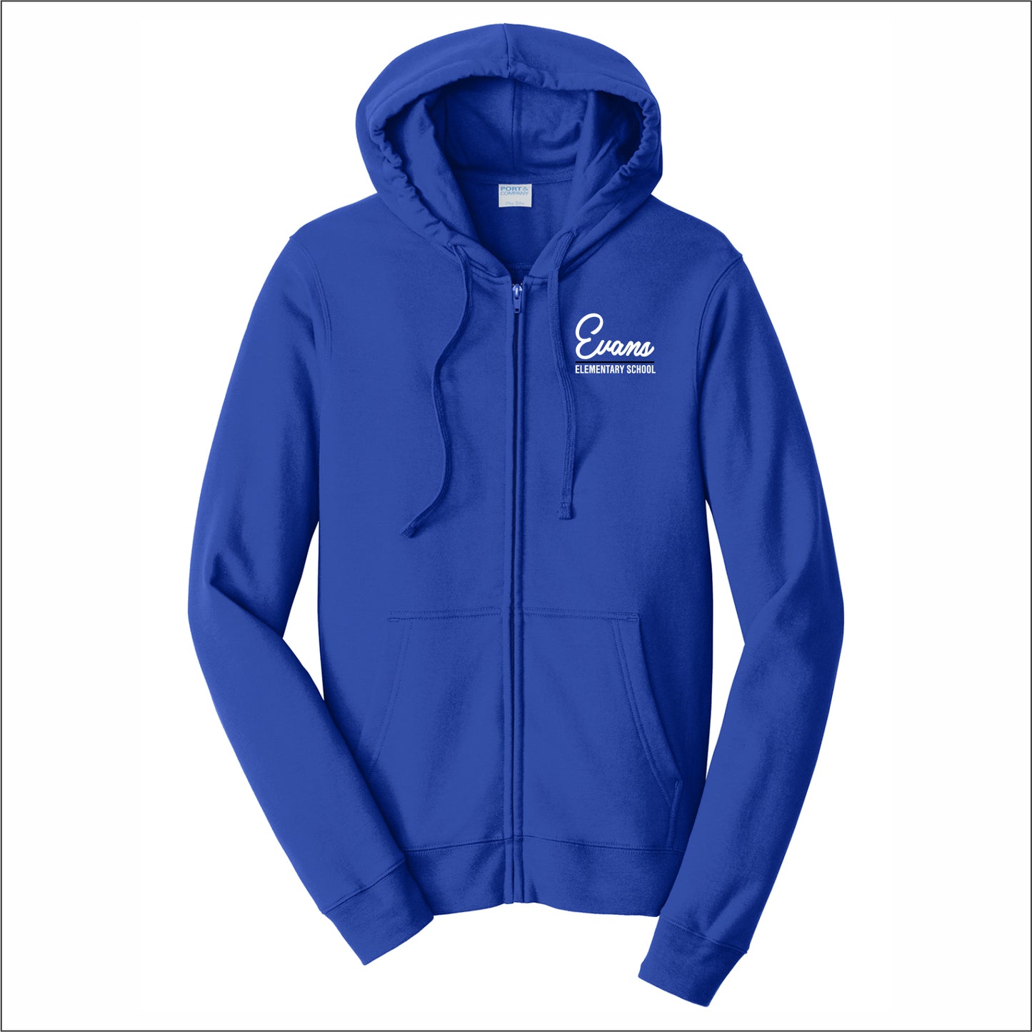 Henry S. Evans Elementary Fan Favorite 80/20 Full-Zip Sweatshirt