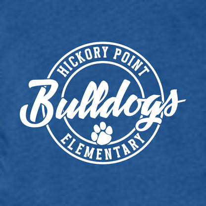 Hickory Point Staff Tri-Blend Long Sleeve T-shirt - Design C