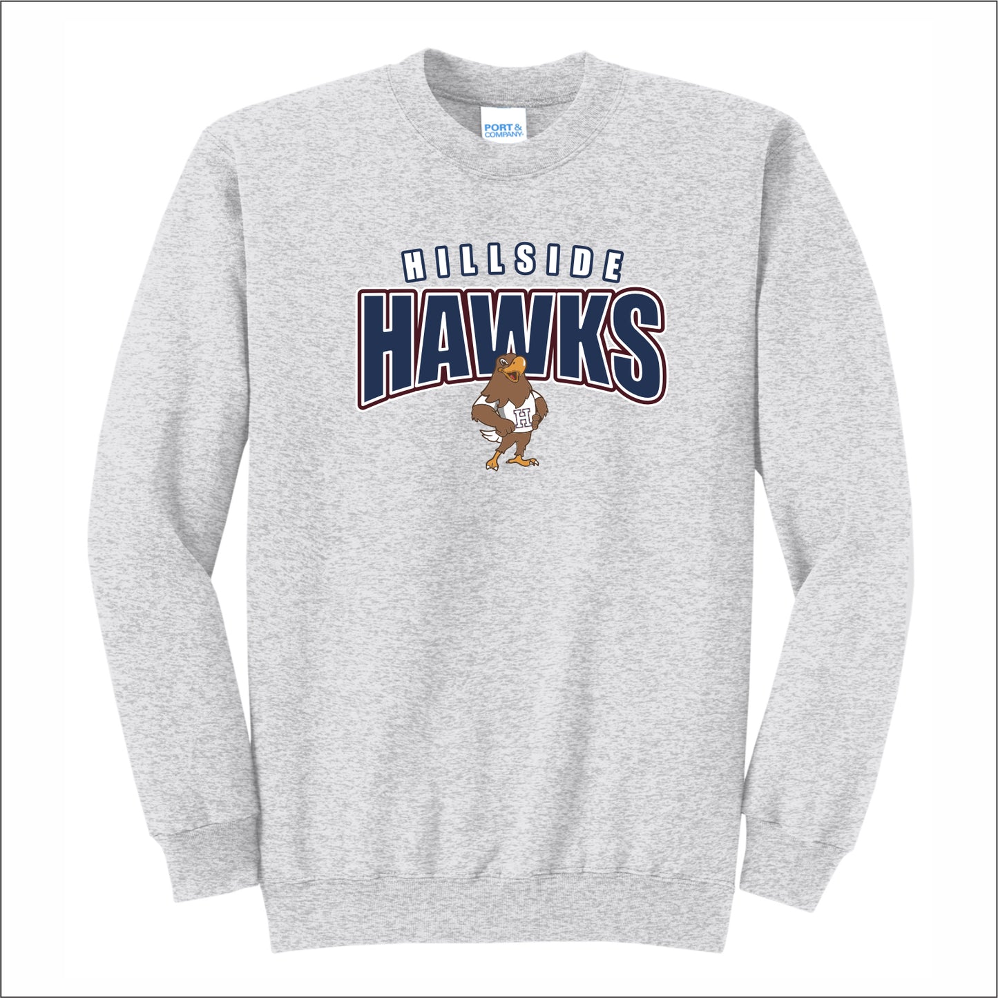 Hillside Elementary Crewneck Sweatshirt - Des. D