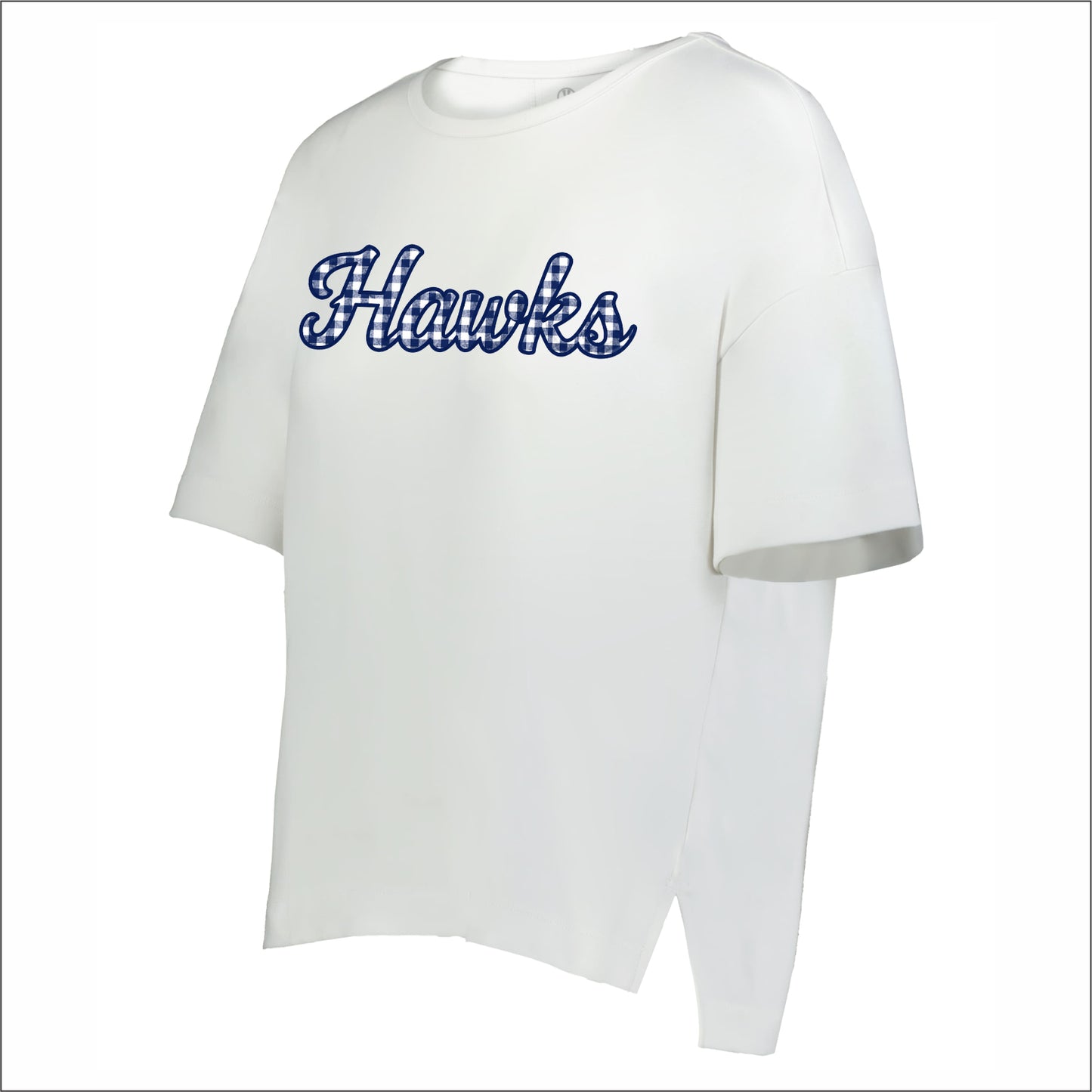 Hillside Elementary Girls/Ladies Effortless Boxy Tee - Des. G
