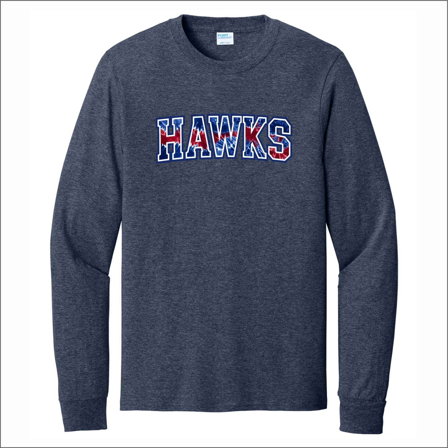 Hillside Elementary Long Sleeve T-shirt - Des. E