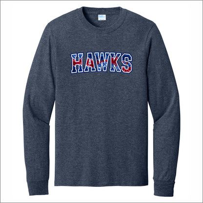 Hillside Elementary Long Sleeve T-shirt - Des. E