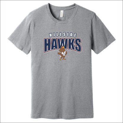 Hillside Elementary Heathered Soft Jersey T-shirt - Des. D