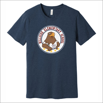 Hillside Elementary Soft Jersey T-shirt - Des. B