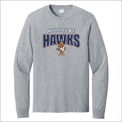 Hillside Elementary Long Sleeve T-shirt - Des. D