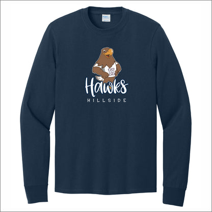 Hillside Elementary Long Sleeve T-shirt - Des. C