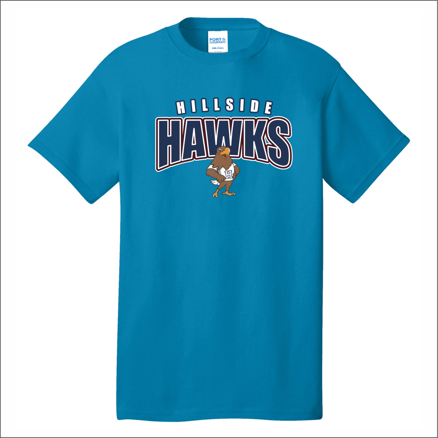 Hillside Elementary Short Sleeve T-shirt - Des. D