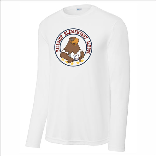 Hillside Elementary Performance Long Sleeve T-shirt
