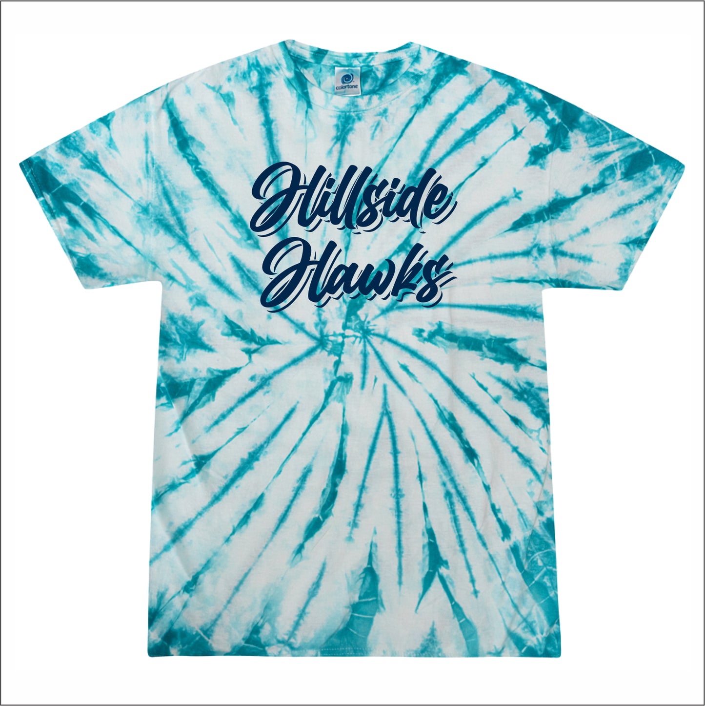 Hillside Elementary Spider Tie-Dye T-shirt