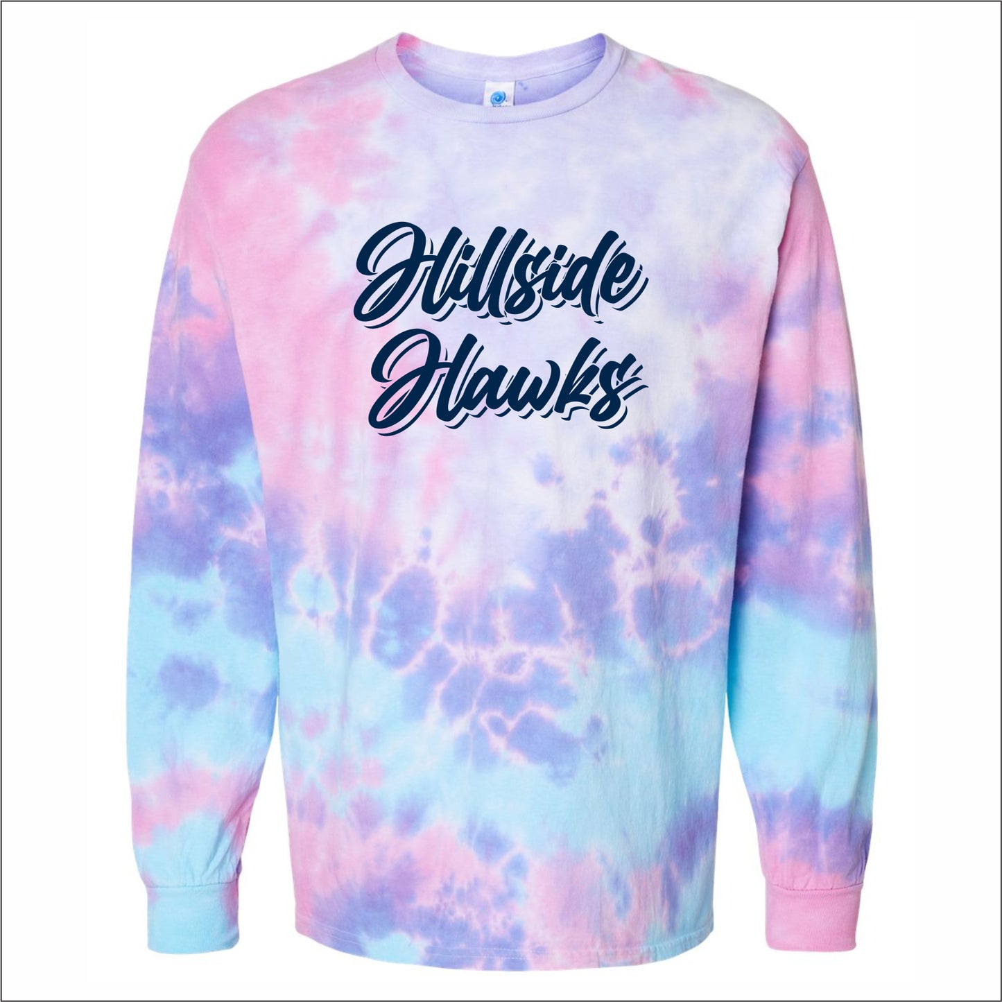 Hillside Elementary Tie-Dye Long Sleeve T-shirt