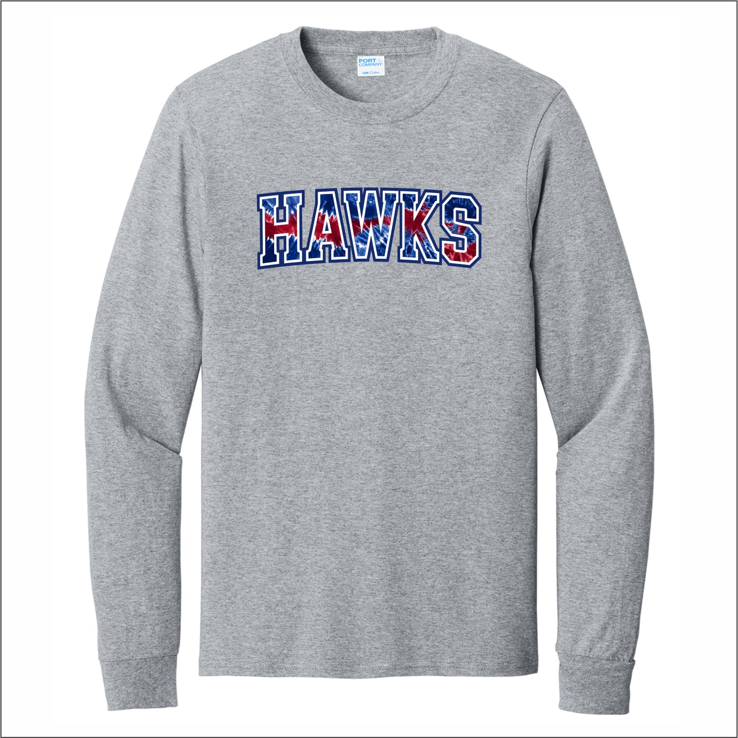 Hillside Elementary Long Sleeve T-shirt - Des. E