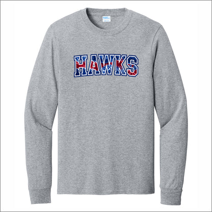 Hillside Elementary Long Sleeve T-shirt - Des. E