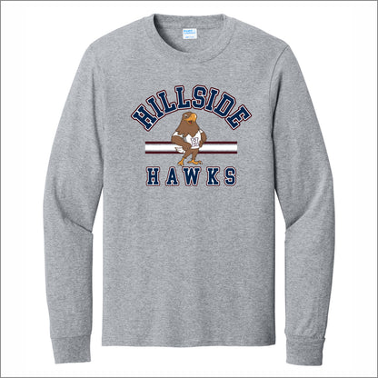 Hillside Elementary Long Sleeve T-shirt - Des. G