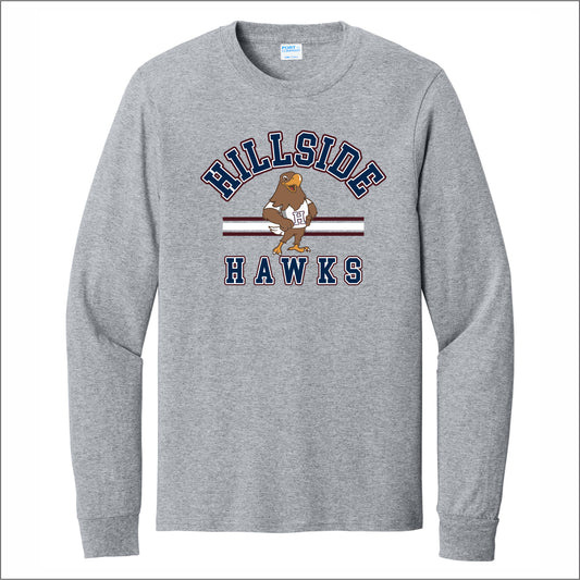 Hillside Elementary Long Sleeve T-shirt - Des. G