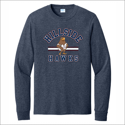 Hillside Elementary Long Sleeve T-shirt - Des. G