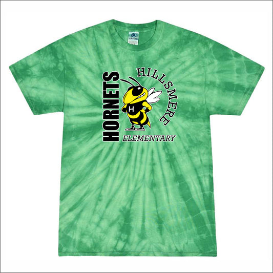 Hillsmere Elementary Spider Tie-Dye T-shirt