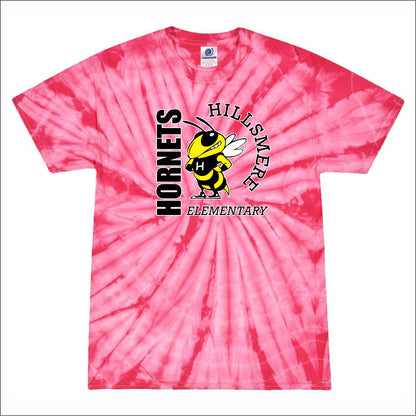 Hillsmere Elementary Spider Tie-Dye T-shirt