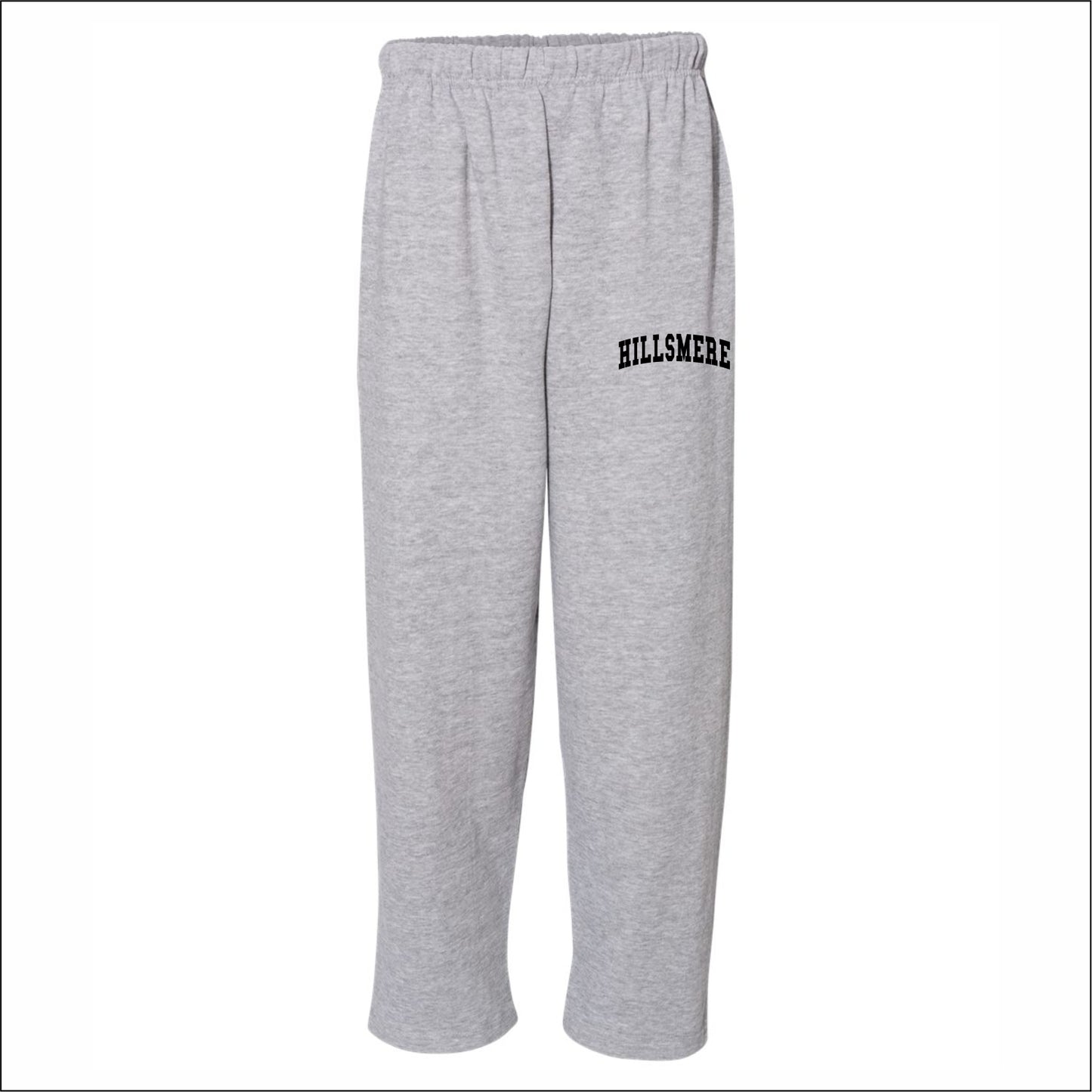 Hillsmere Elementary Open Bottom Sweatpants w/pockets