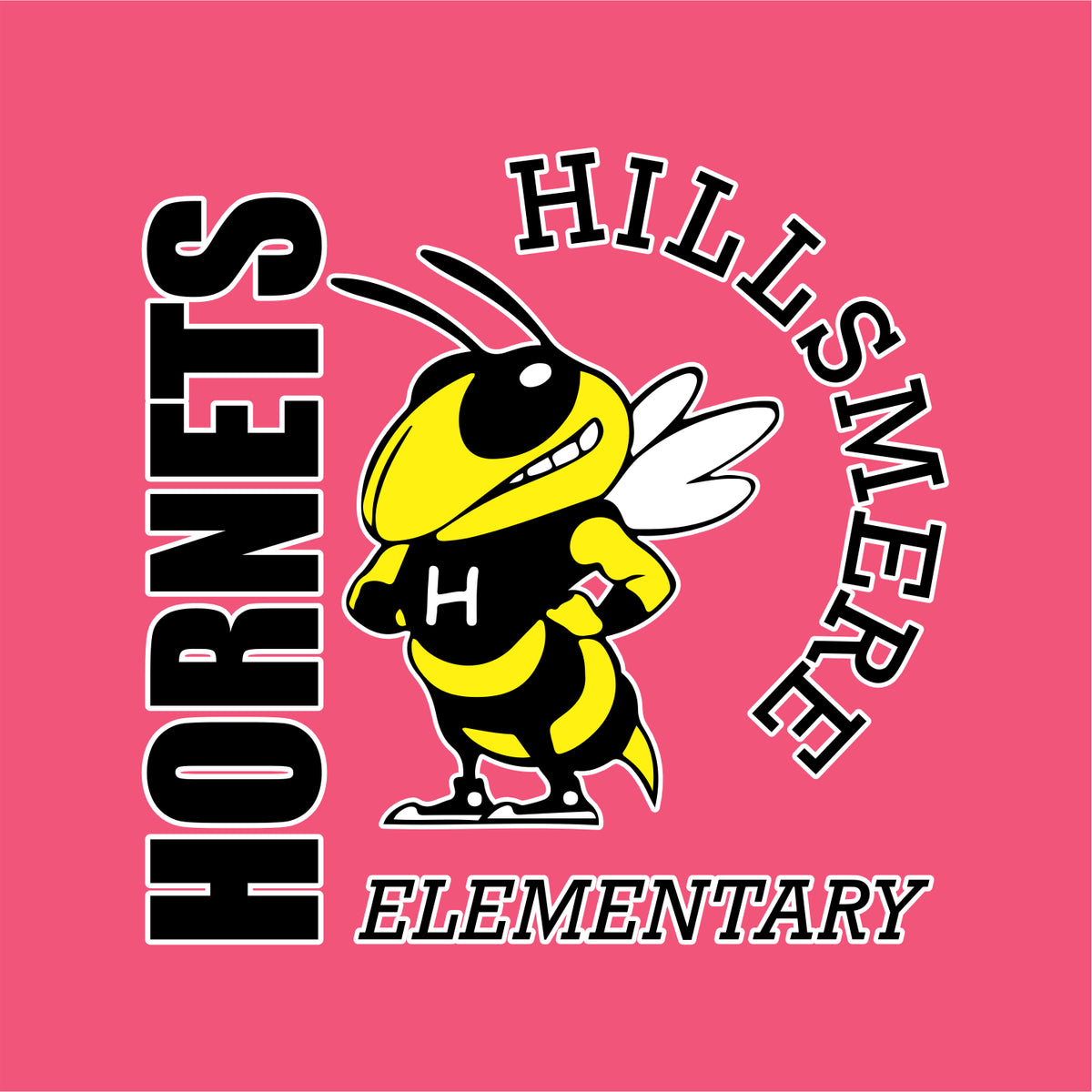 Hillsmere Elementary Hooded Sweatshirt - Des. A