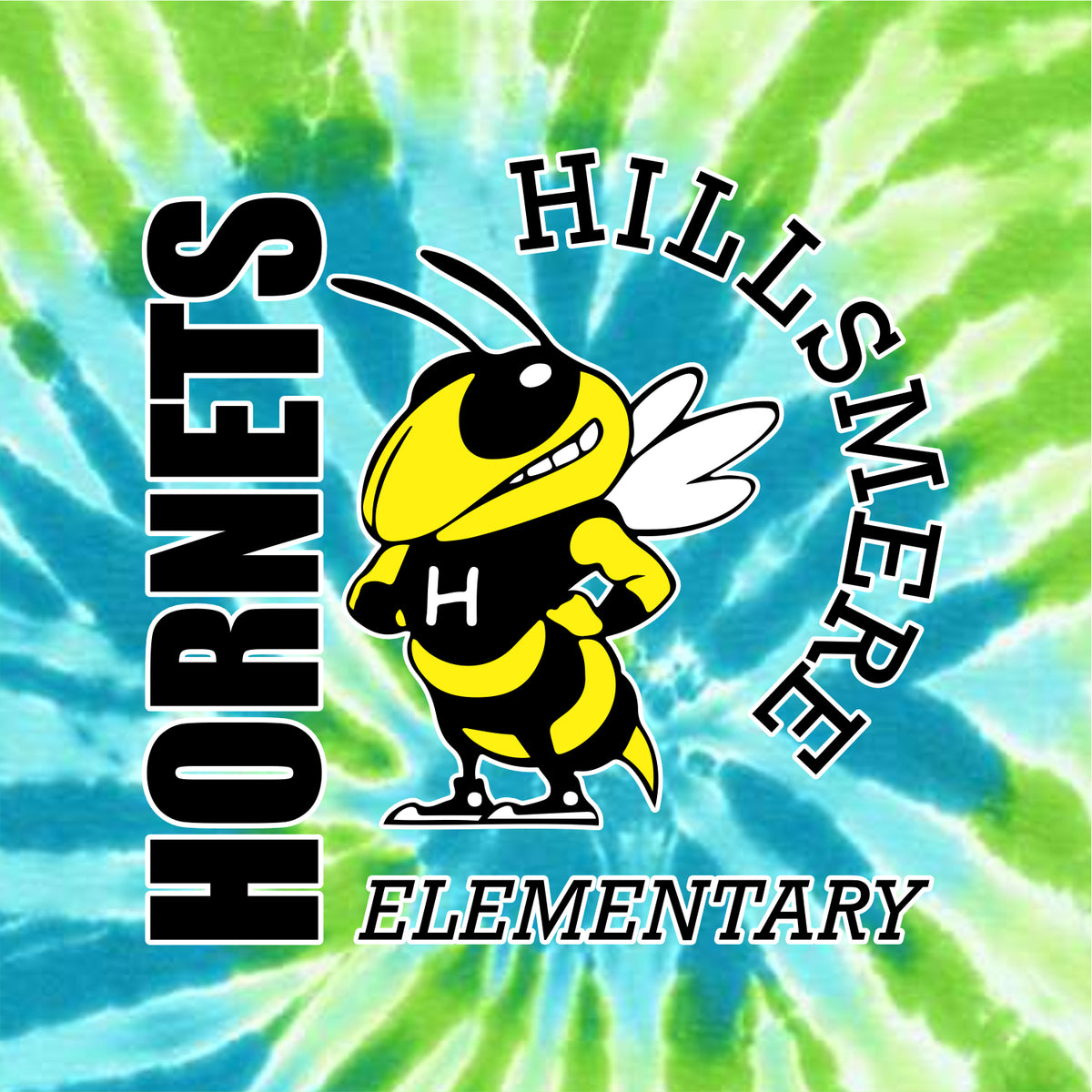 Hillsmere Elementary Tie-Dye T-shirt