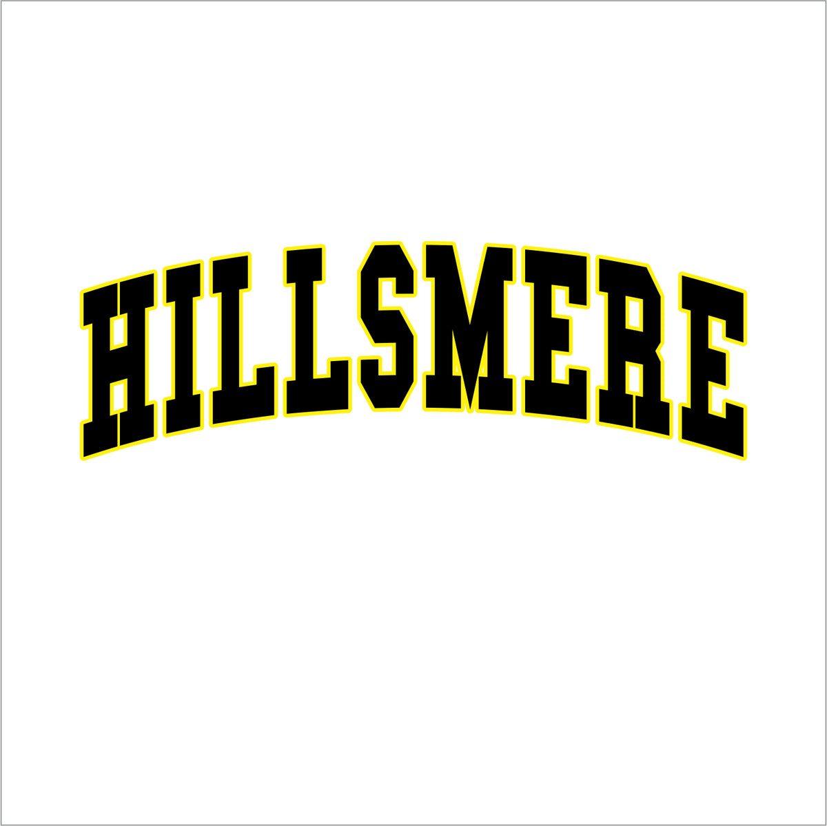 Hillsmere Elementary Allmade Tri-Blend T-shirt - Des. B