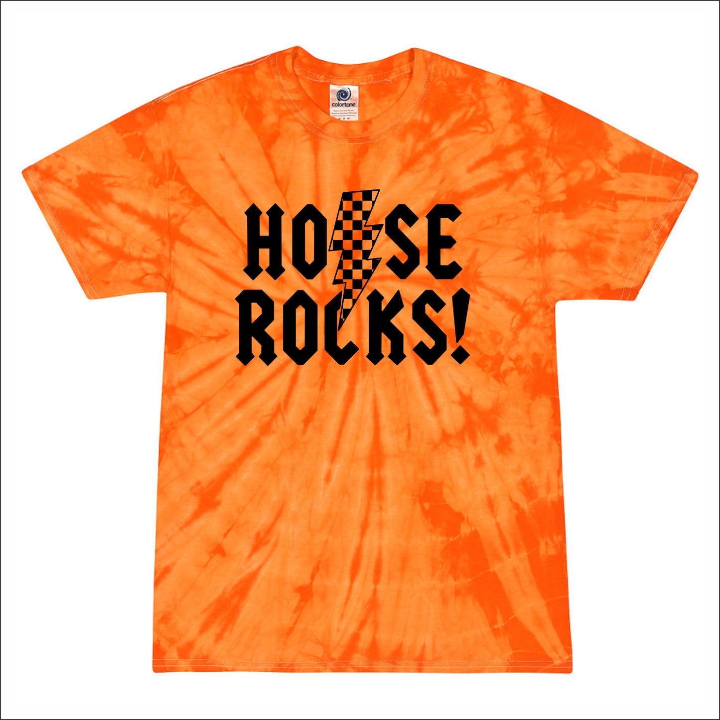 Hoose Hawks Staff Spider Tie-Dye T-shirt - Design C