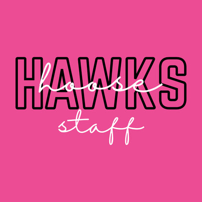 Hoose Hawks Staff Comfort Colors Garment Dyed T-shirt - Design A
