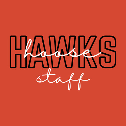 Hoose Hawks Staff Crewneck Sweatshirt - Design A