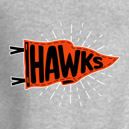 Hoose Hawks Staff Crewneck Sweatshirt - Design B