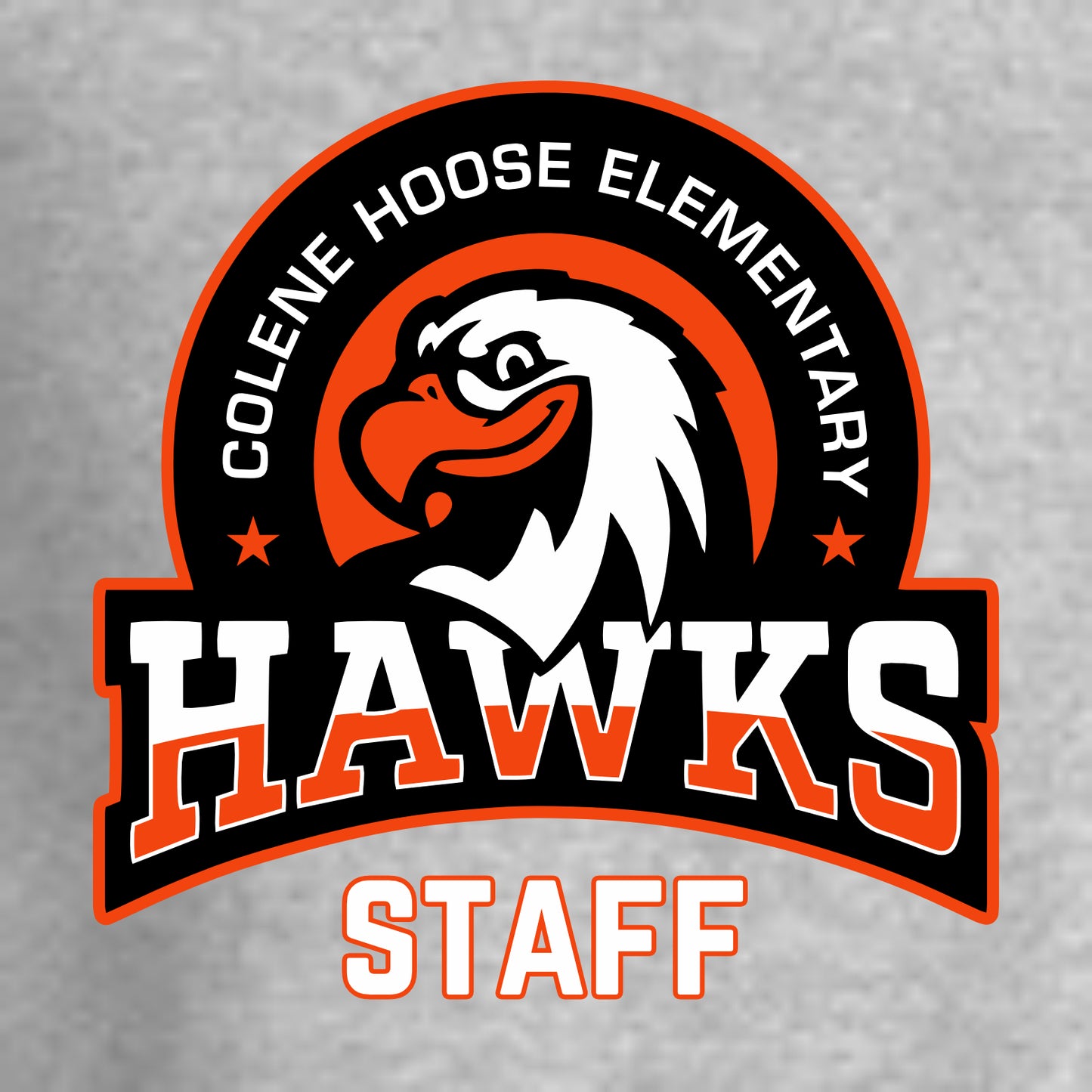Hoose Hawks Staff Crewneck Sweatshirt - Design C