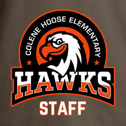 Hoose Hawks Staff Comfort Colors Garment Dyed T-shirt - Design C