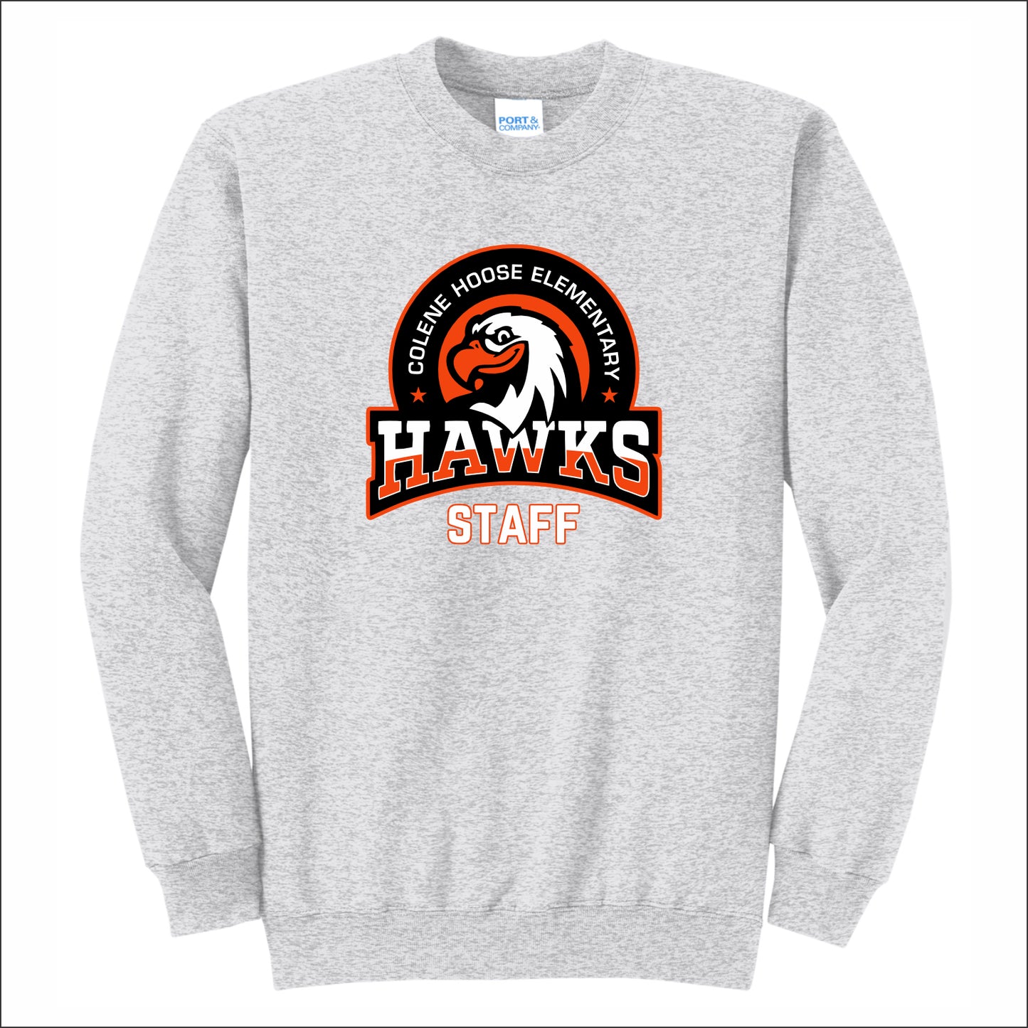 Hoose Hawks Staff Crewneck Sweatshirt - Design C