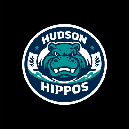 Hudson Hippos Halftime Heather Pom Beanie