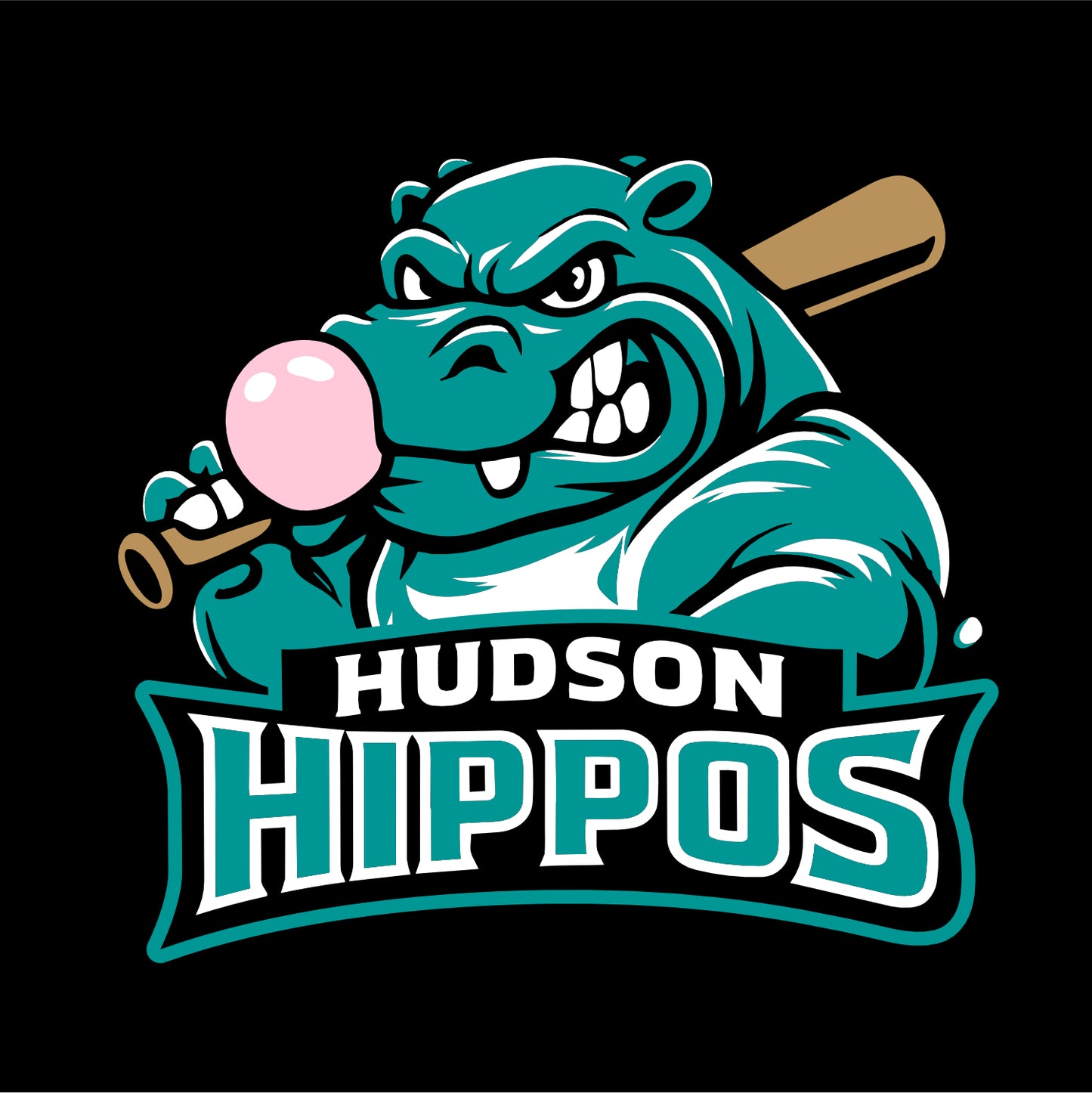 Hudson Hippos Performance T-shirt
