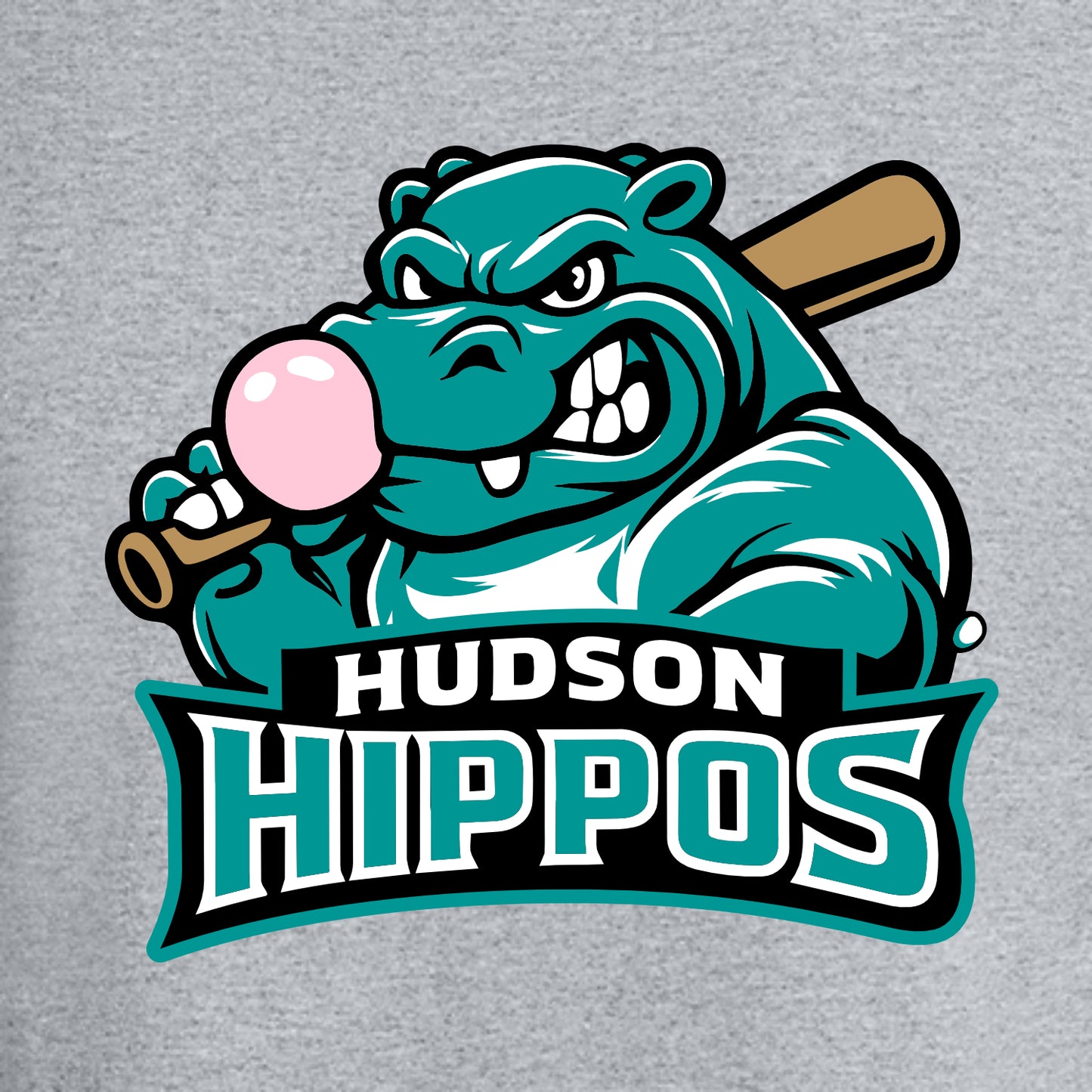 Hudson Hippos Crewneck Sweatshirt