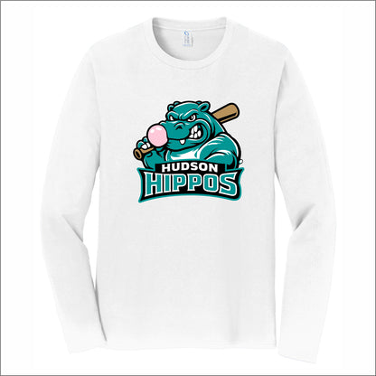 Hudson Hippos Fan Favorite Long Sleeve T