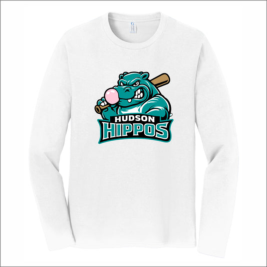 Hudson Hippos Fan Favorite Long Sleeve T