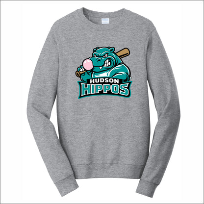 Hudson Hippos Fan Favorite 80/20 Crewneck Sweatshirt