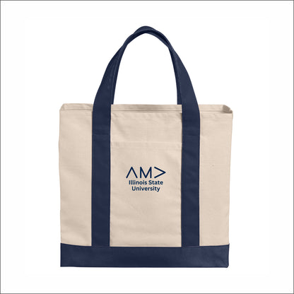 ISU AMA Cotton Canvas Two-Tone Tote
