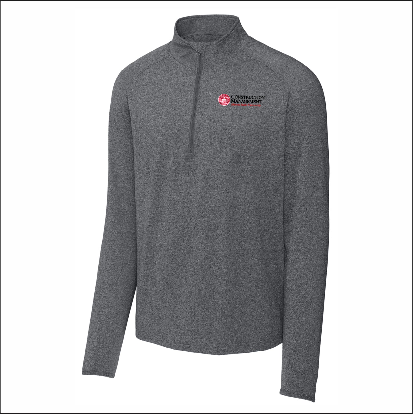 ISU CMSA Stretch 1/2 Zip Performance - Des.A