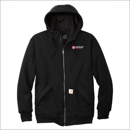 ISU CMSA Carhartt Midweight Thermal-Lined Full-Zip Sweatshirt - Des.A